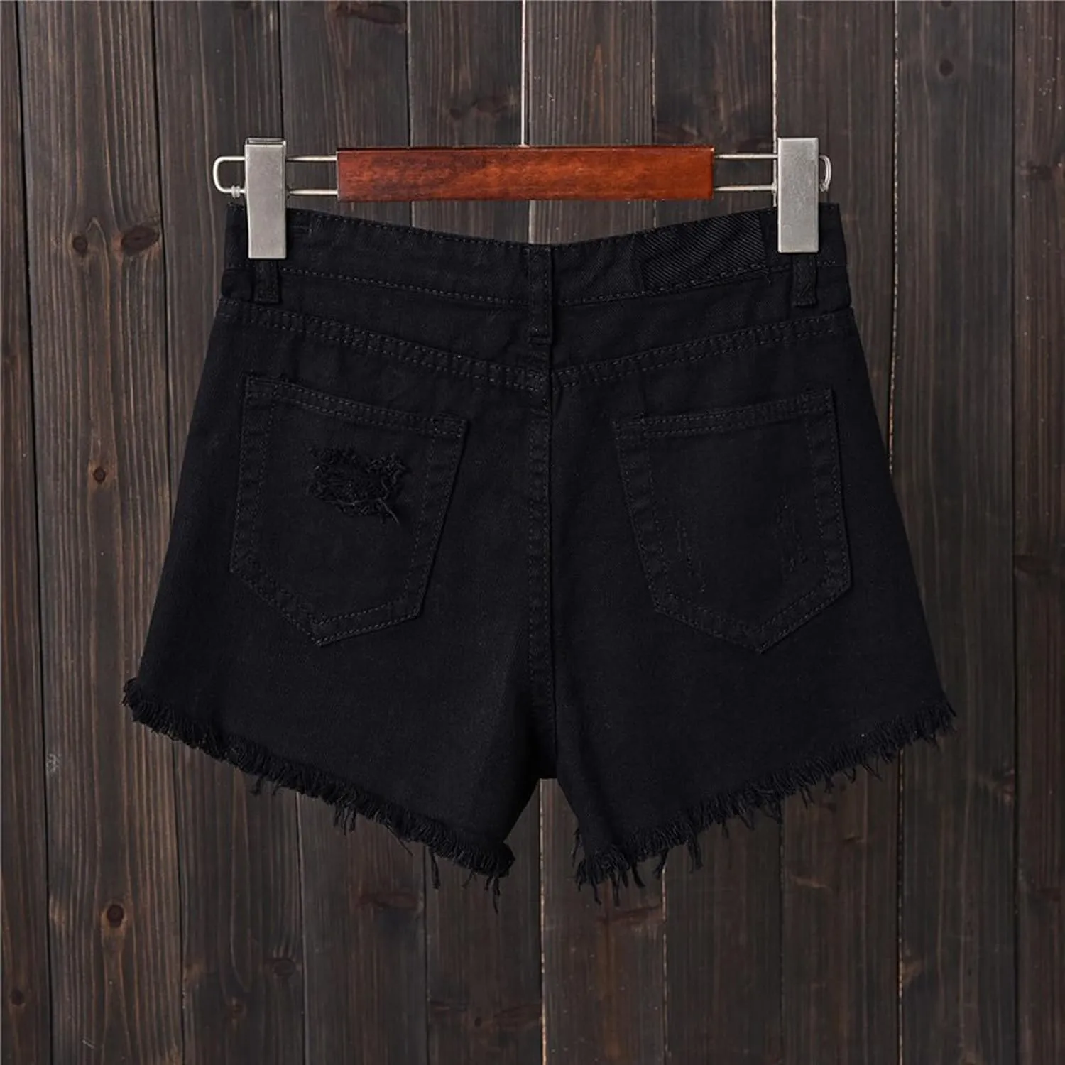Womens High Waisted Jean Shorts Button Up Ripped Frayed Hem Jorts Shorts with Pockets Summer Dance Sexy Hot Y2K Short