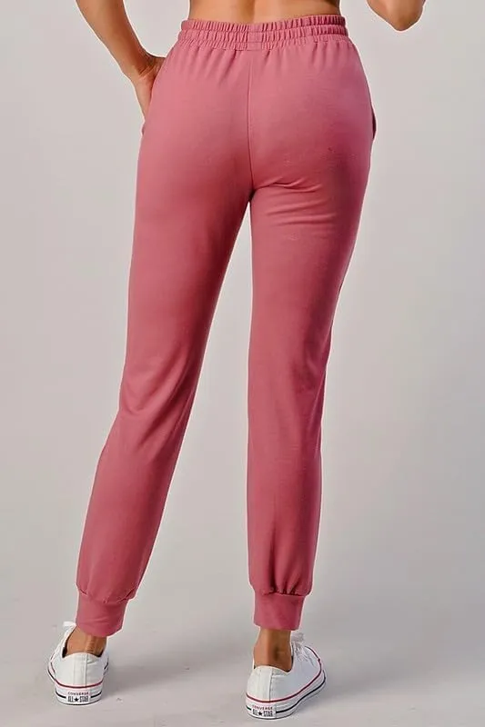 Women's High Waisted Sporty Gym Athletic Fit Jogger Sweatpants and Loose fit Lounge Trousers Plus Size Lounge Pant