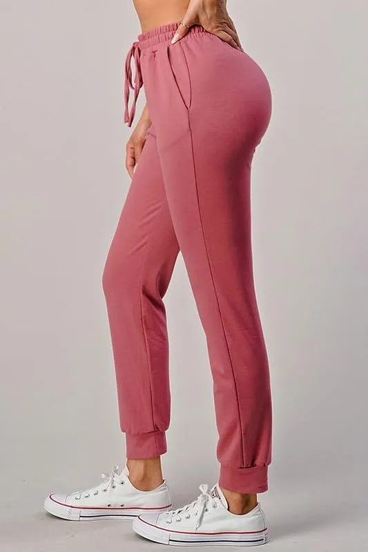 Women's High Waisted Sporty Gym Athletic Fit Jogger Sweatpants and Loose fit Lounge Trousers Plus Size Lounge Pant