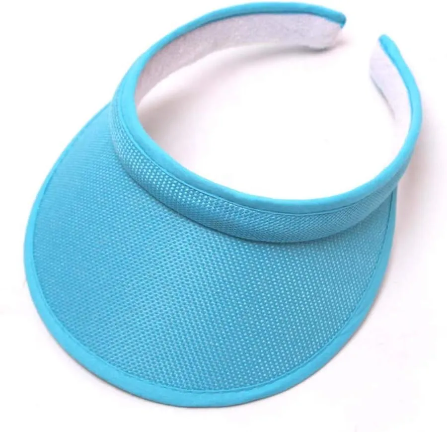 Women's Sun Visor Hat Wide Brim UV Protection Beach Hats 2024 Summer Lightweight Breathable Empty Top Baseball Sport Caps