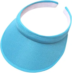 Women's Sun Visor Hat Wide Brim UV Protection Beach Hats 2024 Summer Lightweight Breathable Empty Top Baseball Sport Caps
