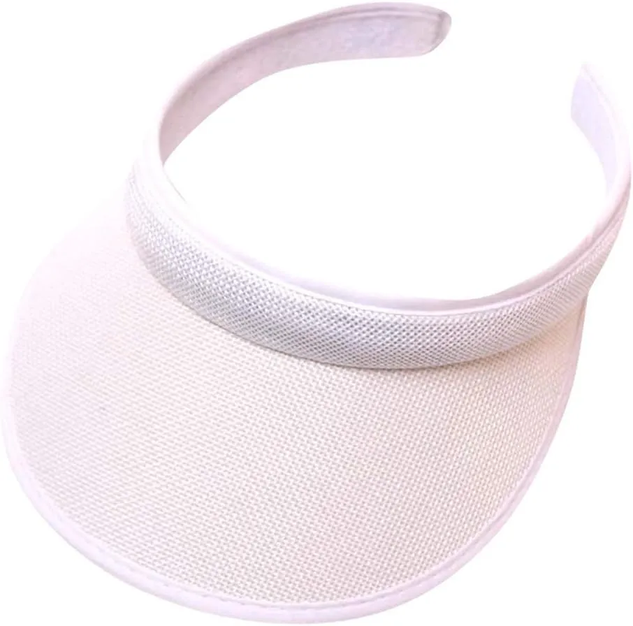 Women's Sun Visor Hat Wide Brim UV Protection Beach Hats 2024 Summer Lightweight Breathable Empty Top Baseball Sport Caps