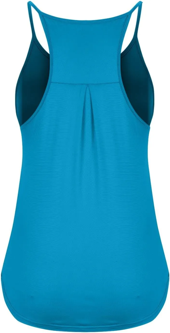 Workout Racerback Tank Tops for Women Sleeveless Athletic Tops Flowy Soft Loose Fit Gym Quick Dry Running Shirts