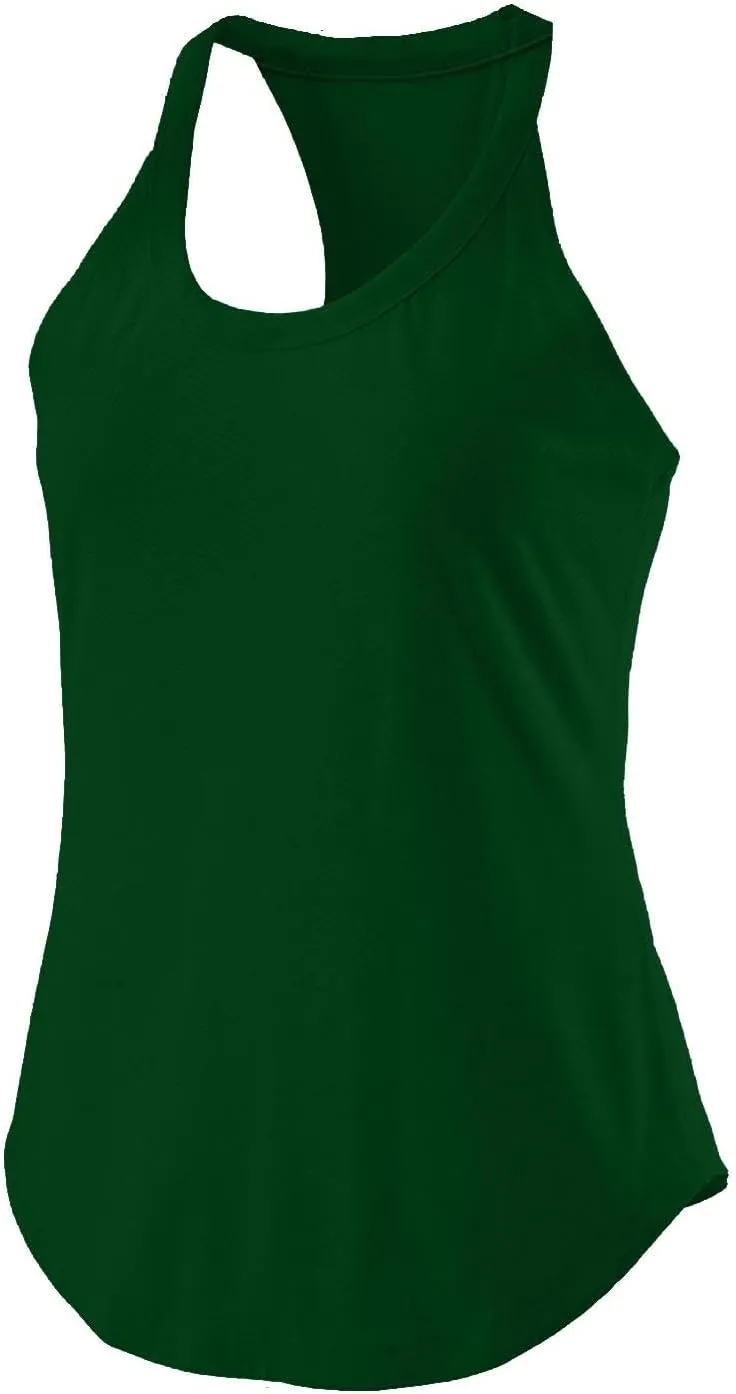 Workout Racerback Tank Tops for Women Sleeveless Athletic Tops Flowy Soft Loose Fit Gym Quick Dry Running Shirts