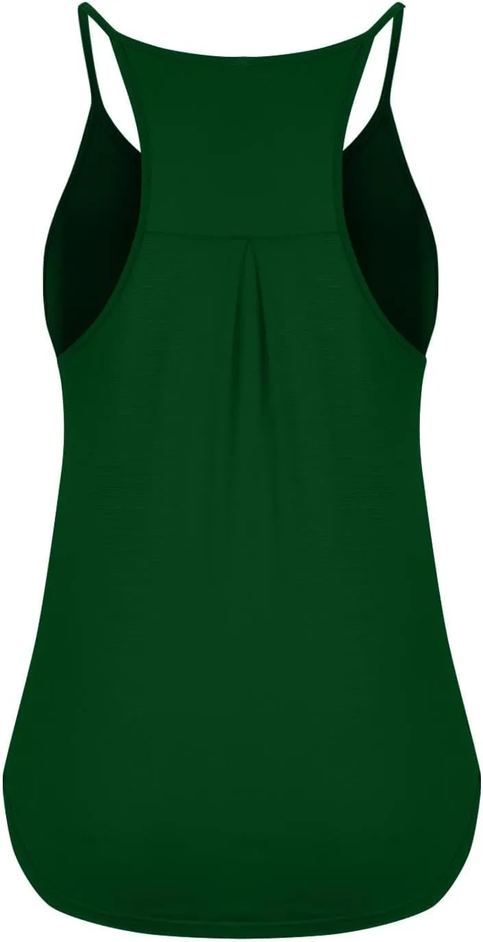 Workout Racerback Tank Tops for Women Sleeveless Athletic Tops Flowy Soft Loose Fit Gym Quick Dry Running Shirts