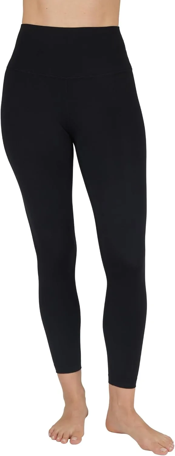 Yogalicious Women’s Lux High Waist Squat Proof Pant Elastic Free Ankle Yoga Legging