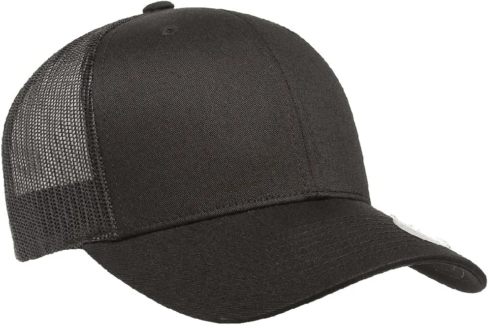 Yupoong Classic Premium Mesh 6 Panel Retro Trucker Cap | Mid Profile Snapback | OSFA | Bulk Pack Available
