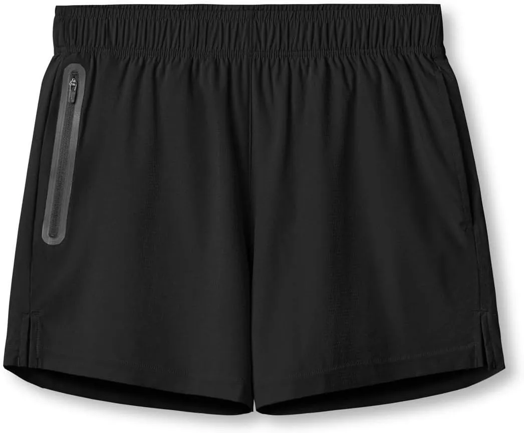 Zeiyignr Men's Running Shorts with Zipper Pocket Lightweight Quick Dry Gym Workout Athletic Shorts Mens Jogger Sports Shorts